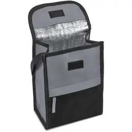 Serendipio Winnipeg Recycled PET 9-Can Cooler Grey Open